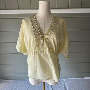 Zara Women's Yellow Blouse